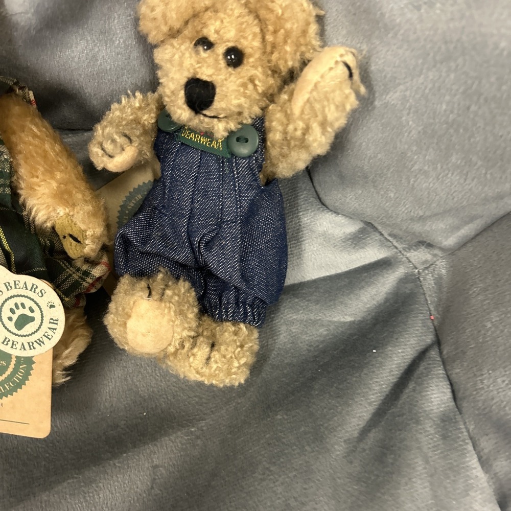 Boyds Bears HUCK BECKY CHANEL 6" Bear Lot Of 3. With Tags - Picture 2 of 8